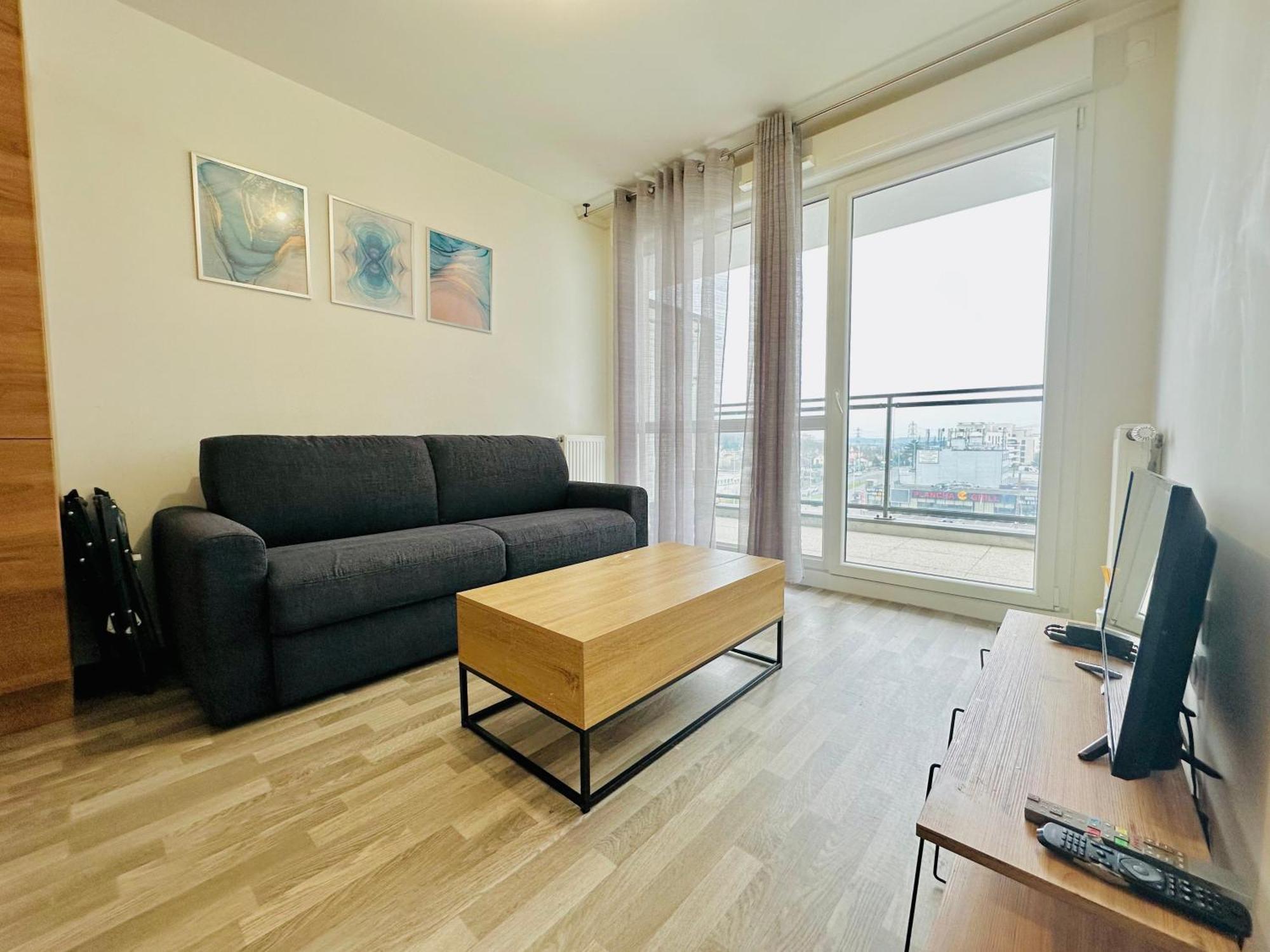 Agreable 2 Pieces Avec Balcon Et Parking Transports By Immo Kit Bnb Sarcelles Eksteriør billede